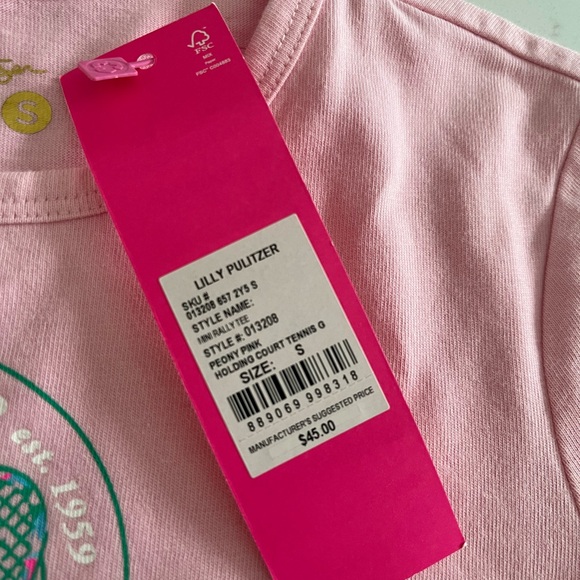 Lilly Pulitzer Luxletic Mini Rally Tee - Picture 3 of 4